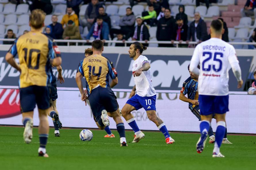 Split: Hajduk i Rijeka sastali se u četvrtfinalu Hrvatskog nogometnog kupa