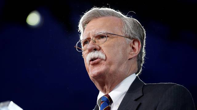 FILE PHOTO: Former U.S. Ambassador to the United Nations John Bolton speaks at the Conservative Political Action Conference (CPAC) in Oxon Hill, Maryland
