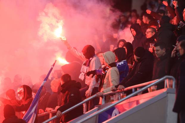 Osijek: Utakmica NK Osijek i HNK Šibenik u 19. kolu Prve HNL