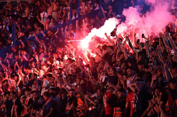 Champions League - Final - Fans gather to watch Paris St Germain v Inter Milan