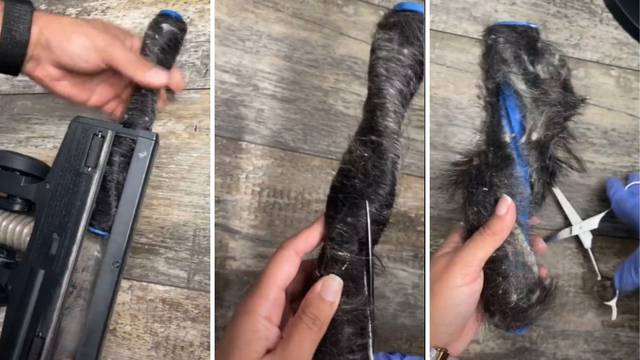 Trik kako bez puno muke očistiti četku usisavača od dlaka: 'Uzmite dobre škare i režite'