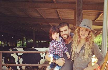 Obiteljska idila: Pique i Shakira s Milanom bili na izletu na selu
