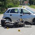 Motorist ozlijeđen u sudaru s autom: 'Čuo se snažan udarac'