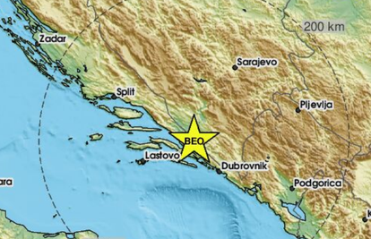 Potres magnitude 2,5 pogodio BiH, osjetio se i u Metkoviću