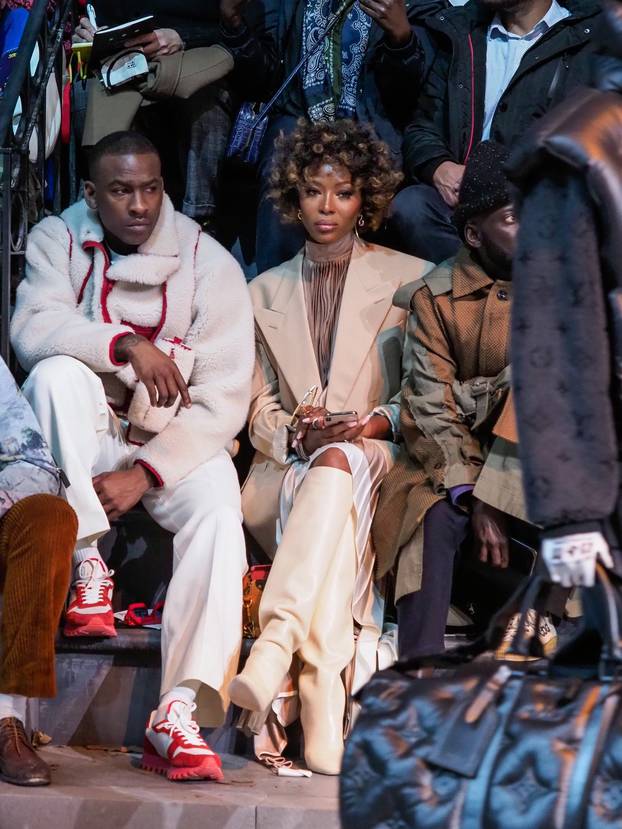 Louis Vuitton : Front Row - Paris Fashion Week - Menswear F/W 2019-2020