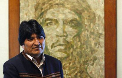 Predsjednikov portret Che Guevare od listova koke