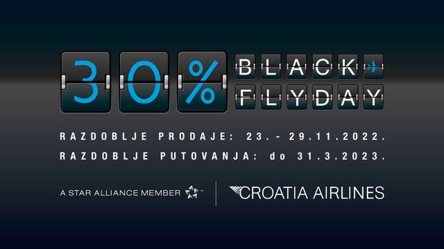 Black Friday s Croatia Airlinesom!