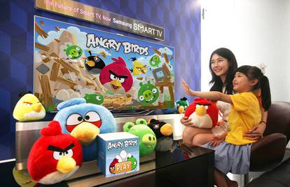 Angry Birds tijekom mjeseca stižu na Samsungov SmartTV