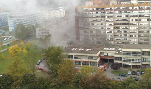 Vatrogasci su brzo ugasili plamteće garaže u Zagrebu