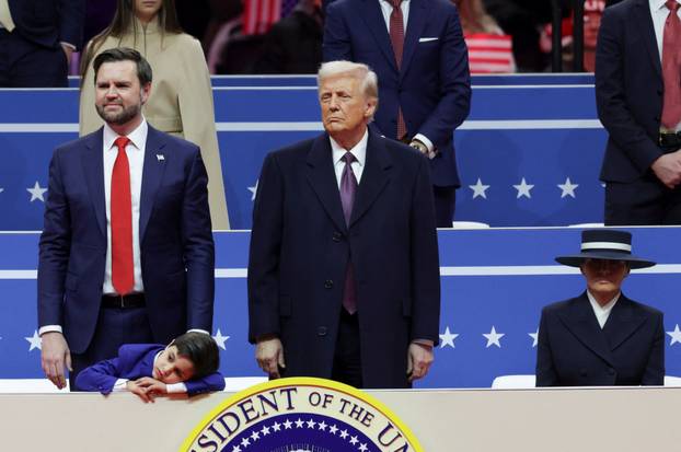 Inauguration ceremony for Trump's second presidential term