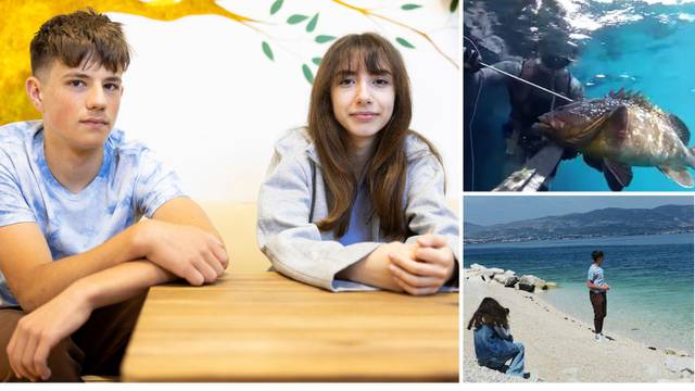 Sara i Filip za proljetne praznike nisu odmarali: 'Snimili smo dokumentarni film o moru'
