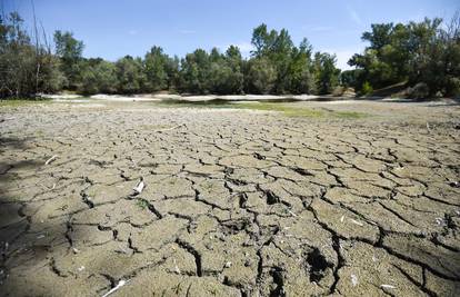 Bundek kao pustinja: Razina vode u jezeru rekordno je niska