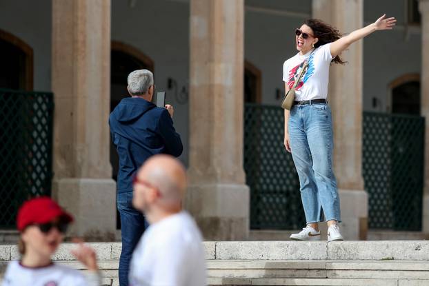 Split: Bad Blue Boysi u koloni stižu pred Poljud 