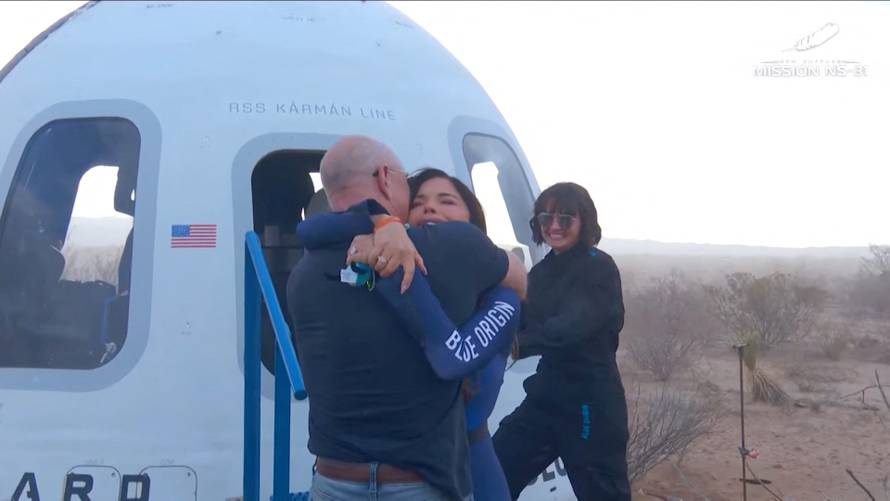 Katy Perry, Lauren Sanchez among Blue Origin's all-female crew to space