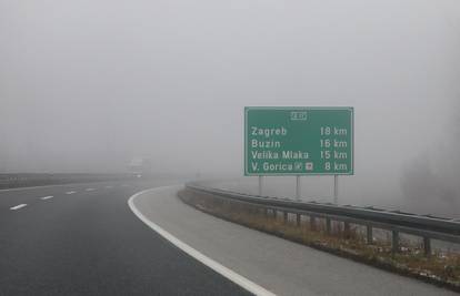 HAK: Magla mjestimice na cestama u unutrašnjosti