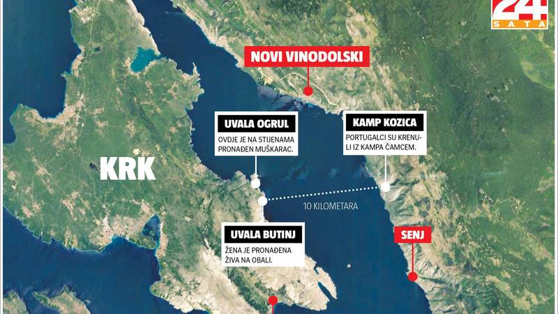 Objavljeno gdje su našli tijelo mladog Portugalca. Prvi ga je u uvali uočio helikopter MUP-a