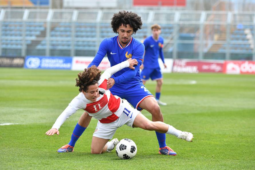 Varaždin: Elitno kolo kvalifikacija za Euro U-19, skupina 3, 3. kolo, Francuska - Hrvatska