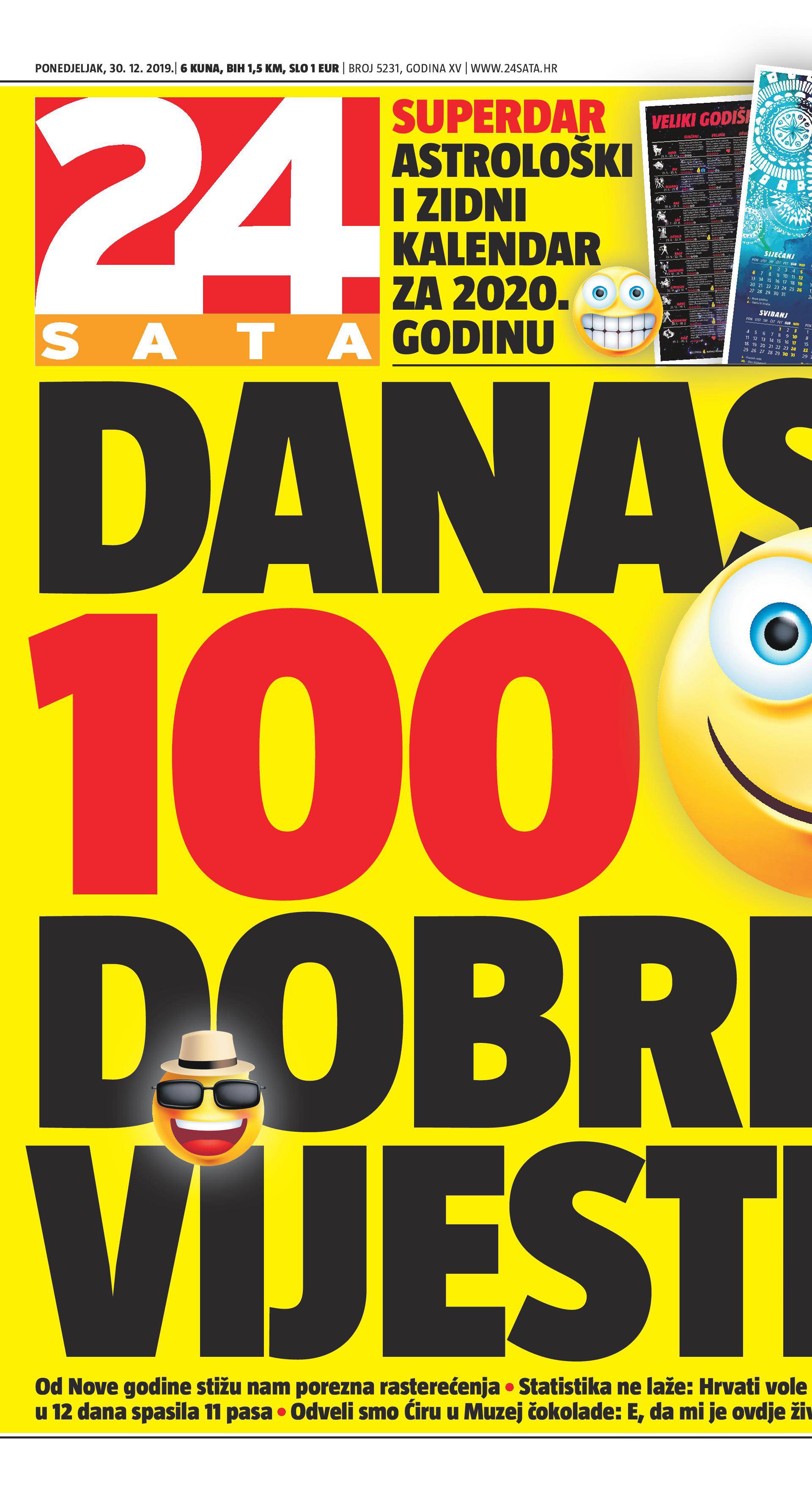 Danas u 24sata samo pozitiva: 100 sretnih vijesti iz Hrvatske