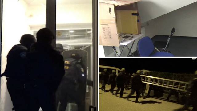Detalji velike akcije: Pogledajte video policijske racije u vilama