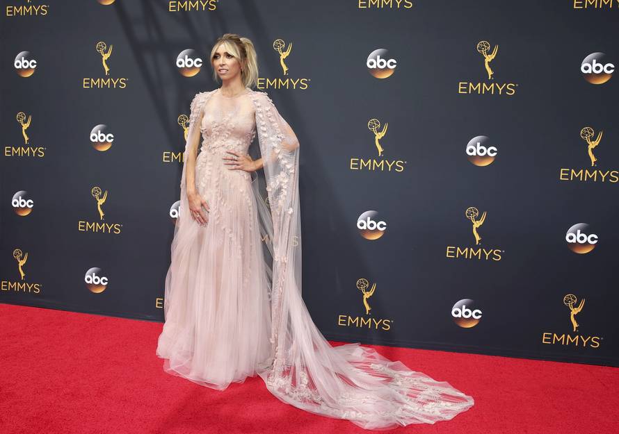 Television personality Giuliana Rancic arrives at the 68th Primetime Emmy Awards in Los Angeles