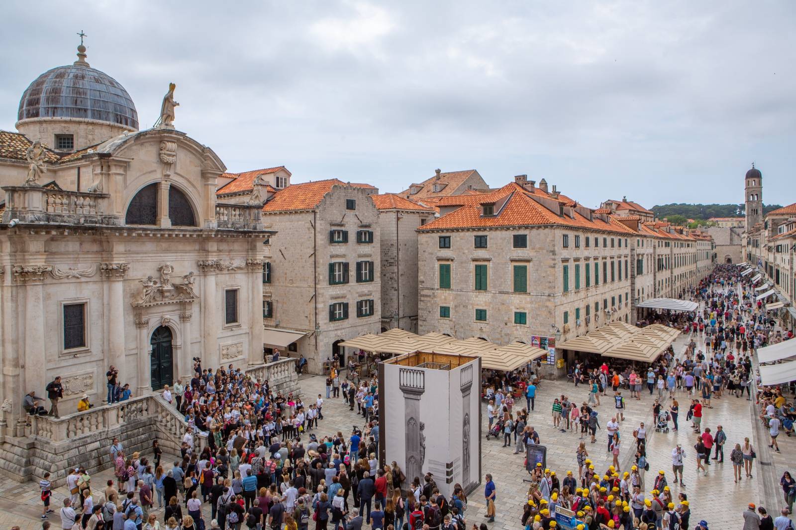 Dubrovnik: Pjesmom ispred crkve svetog Vlaha oprostili se od Ãele JusiÃ¦a