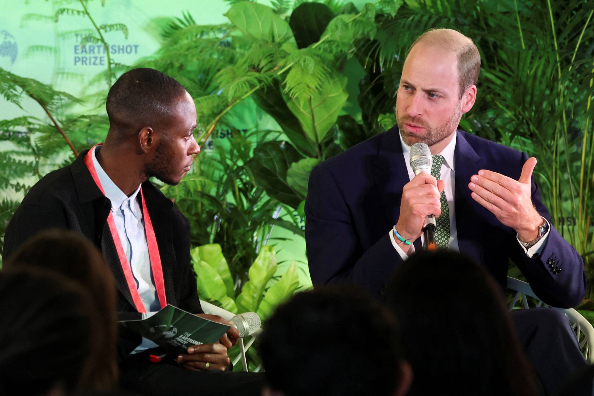 Britain's Prince William visits South Africa