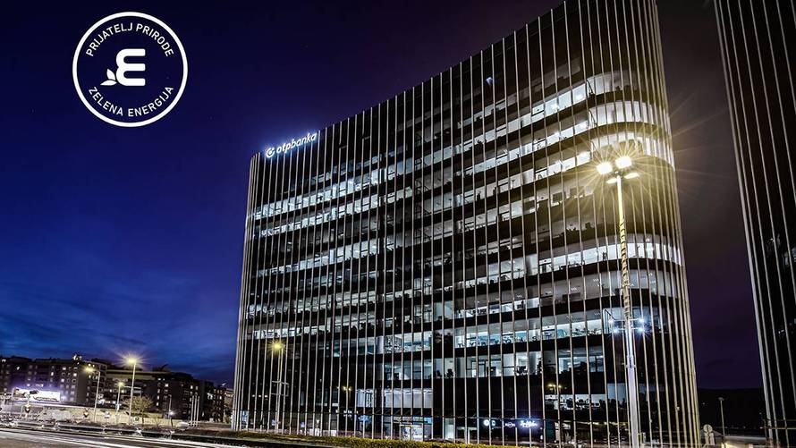 OTP banka nabavlja 100 posto zelenu energiju