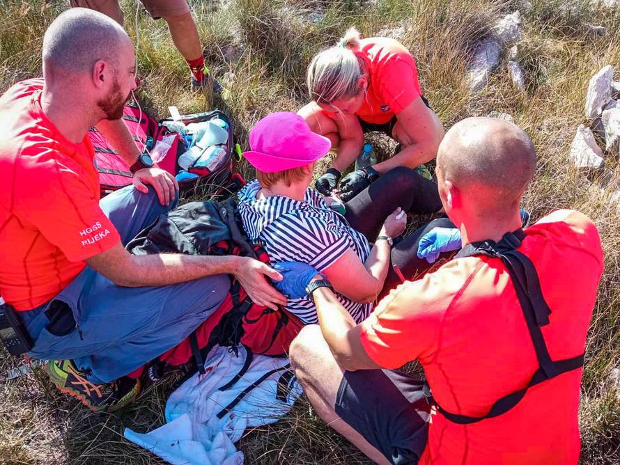HGSS objavio kako su spašavali ženu na Krku: 'Bila je iscrpljena i dezorijentirana, ozlijeđena'