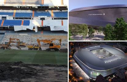 Počeli rušiti Santiago Bernabeu