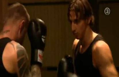 Pogledajte kako "nasilnik" Ibrahimović trenira kickbox