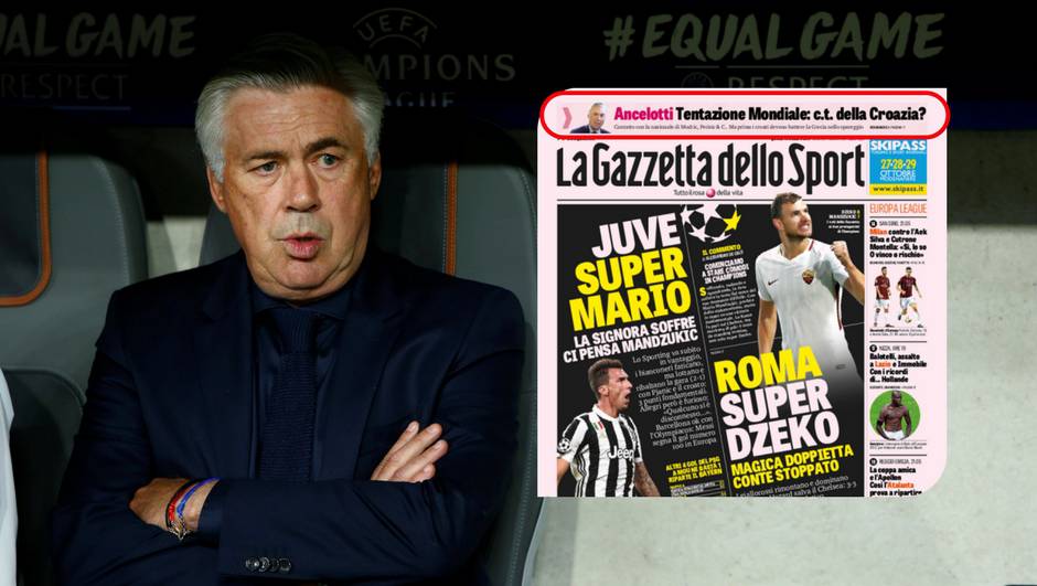 Senzacija iz Italije: Ancelotti će voditi Hrvatsku na SP-u?!