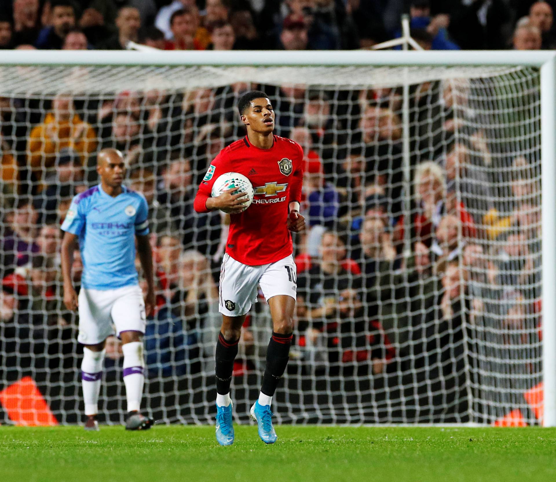 Carabao Cup - Semi Final First Leg - Manchester United v Manchester City