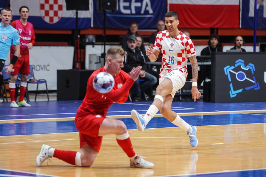 Susret Hrvatske i Poljske u dodatnim kvalifikacijama za Svjetsko prvenstvo u futsalu