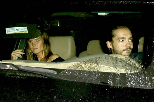 Heidi Klum and Tom Kaulitz leave Delilah together