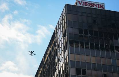 Očevid nakon požara u Vjesniku na čekanju, a gužve su ogromne