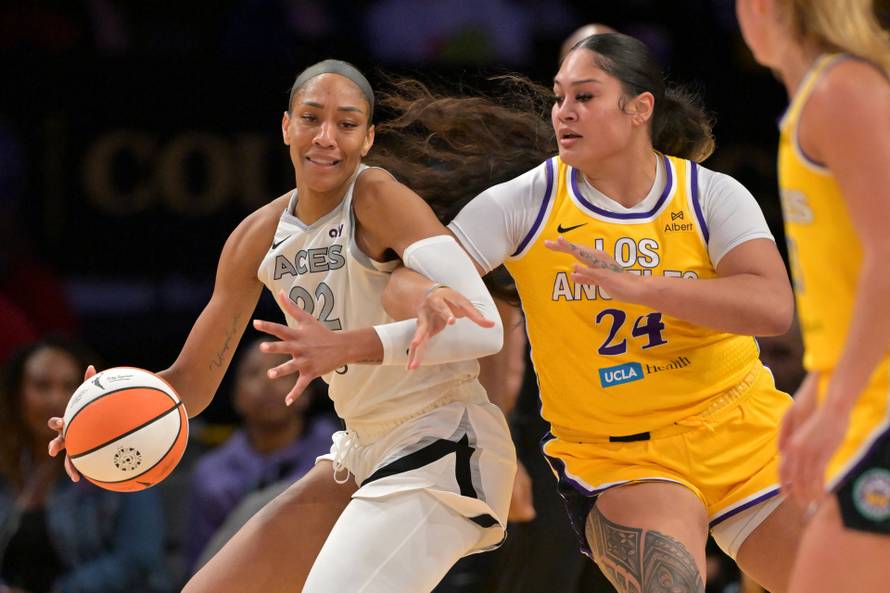 WNBA: Las Vegas Aces at Los Angeles Sparks
