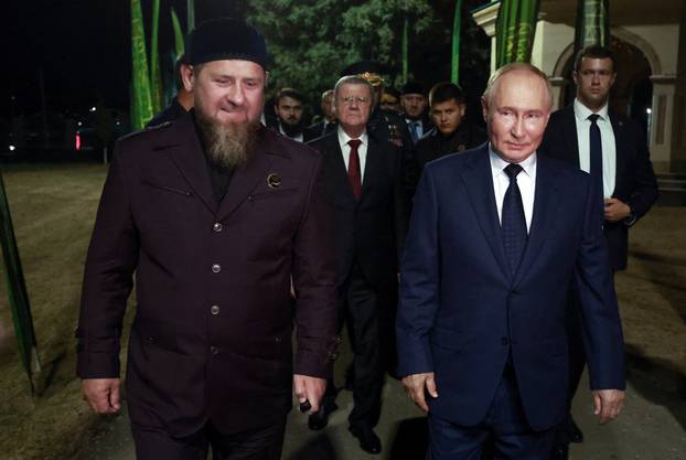 Russia's President Putin visits Chechnya