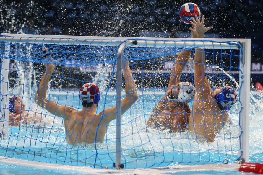 Beograd: Susret Grčke i Hrvatske na Europskom prvenstvu