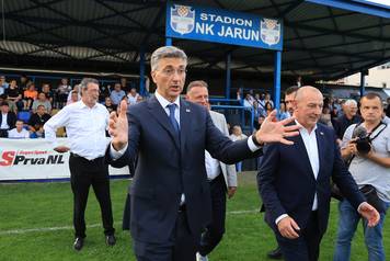 Zagreb: Nogometna utakmica povodom obilje&zcaron;avanja obljetnice osnutka HDZ-a
