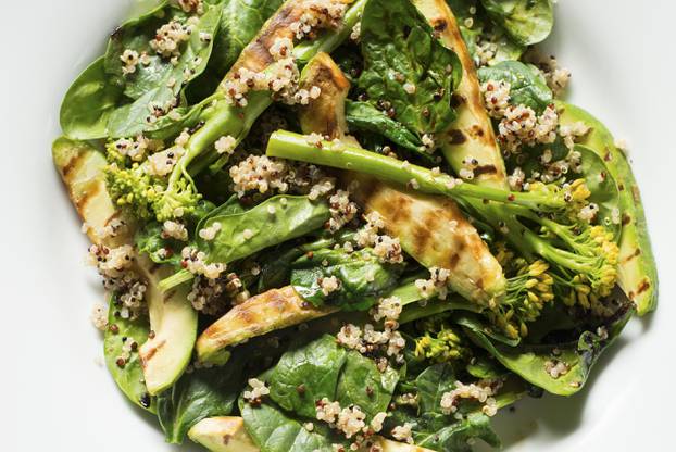 Avocado, Broccoli, Spinach & Quinoa Salad