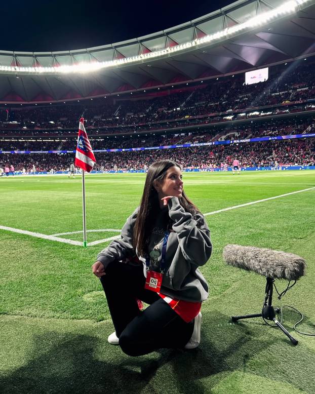 FOTO Ona navija za Atletico, a njen dečko igra u Getafeu. No, njima rivalstvo uopće ne smeta