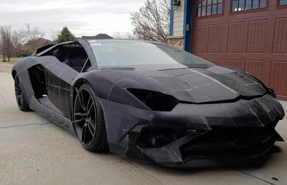 Otac i sin u dvorištu si printaju auto: Imat će novi Lamborghini