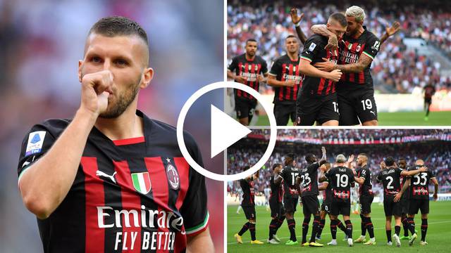 VIDEO Ludnica u Milanu! Rebić utrpao dva gola, Pašalić novu sezonu otvorio asistencijom