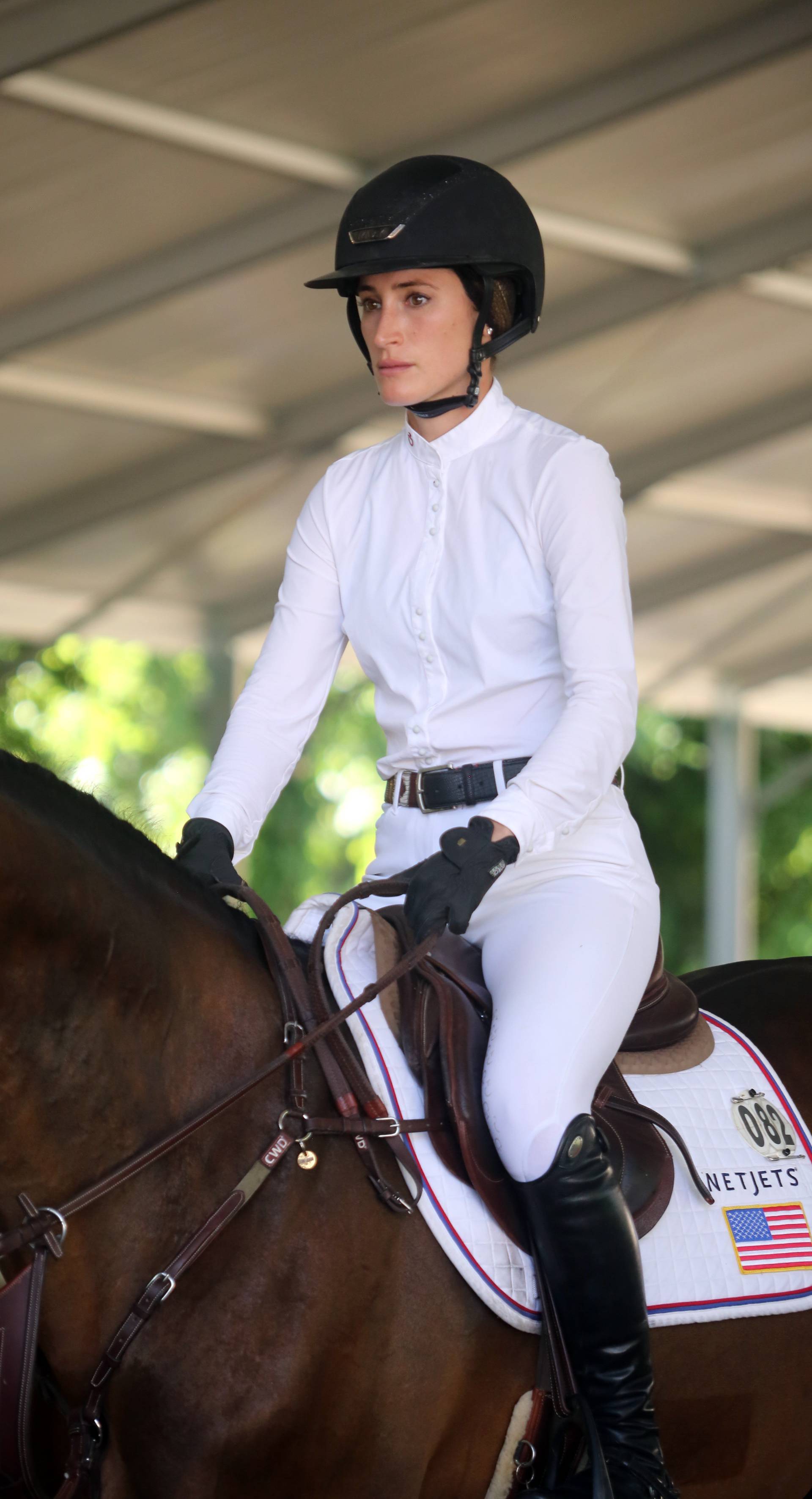 JESSICA SPRINGSTEEN DAUGHTER OF BRUCE SPRINGSTEEN IN PIAZZA DI SIENA INTERNATIONAL COMPETITION 2021 IN VILLA BORGHESE ROME