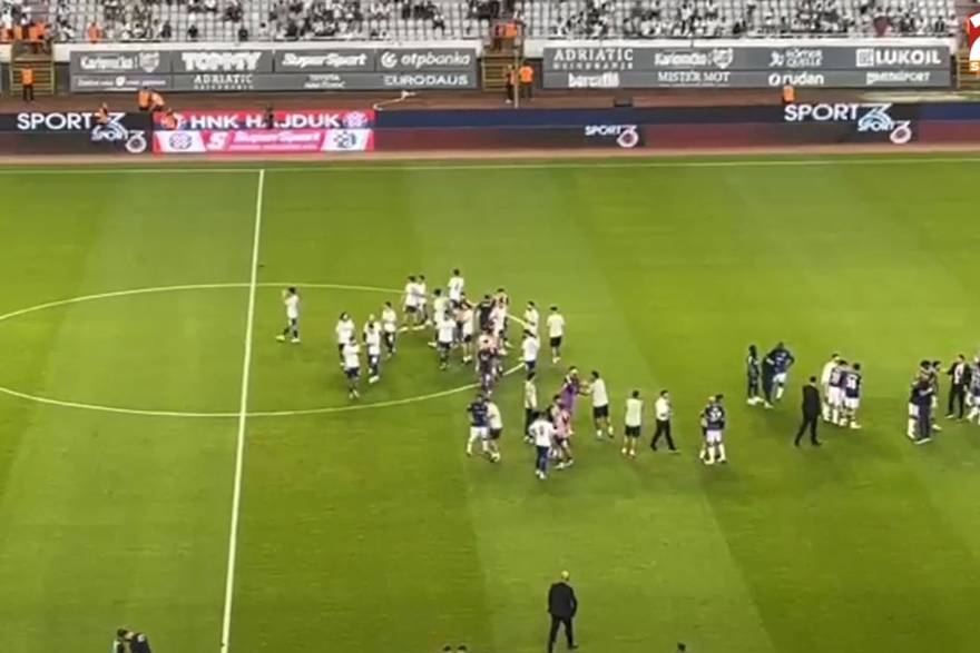 Slavlje Dinama na Poljudu