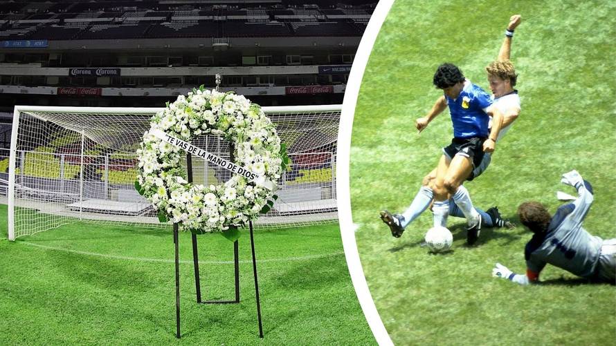 Dres Maradonine 'Božje ruke' na dražbi: Traže enorman iznos