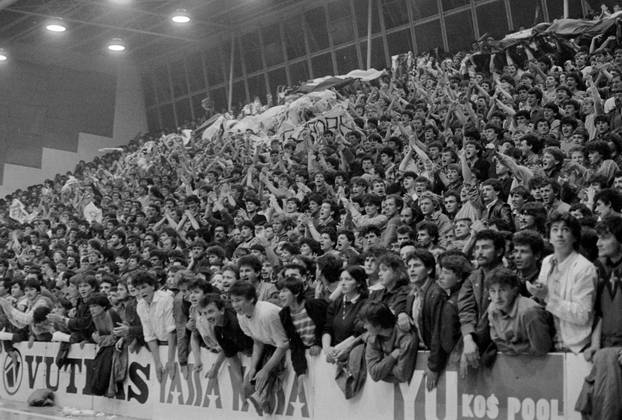 Druga utakmica finala play-offa Prvenstva Jugoslavije 1986. godine, KK Cibona - KK Zadar