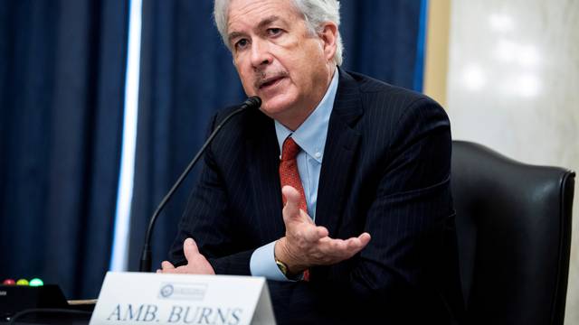 FILE PHOTO: Senate Intelligence Committee holds hearing on William Burns nomination to be CIA director on Capitol Hill in Washington