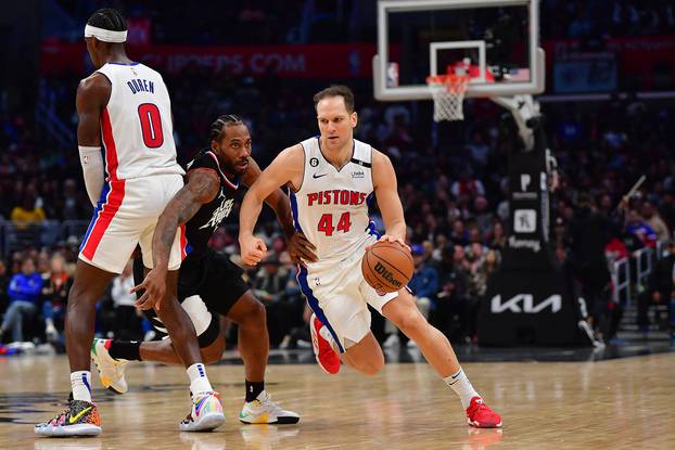 NBA: Detroit Pistons at Los Angeles Clippers