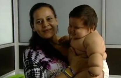 Najdeblja beba na svijetu: S osam mjeseci ima čak 20 kg